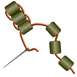 Tubular Brick Stitch Instructions